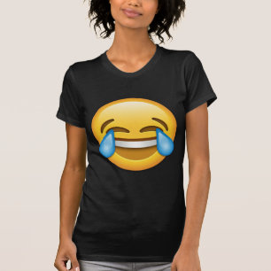 Risse von Freude emoji lustig T-Shirt