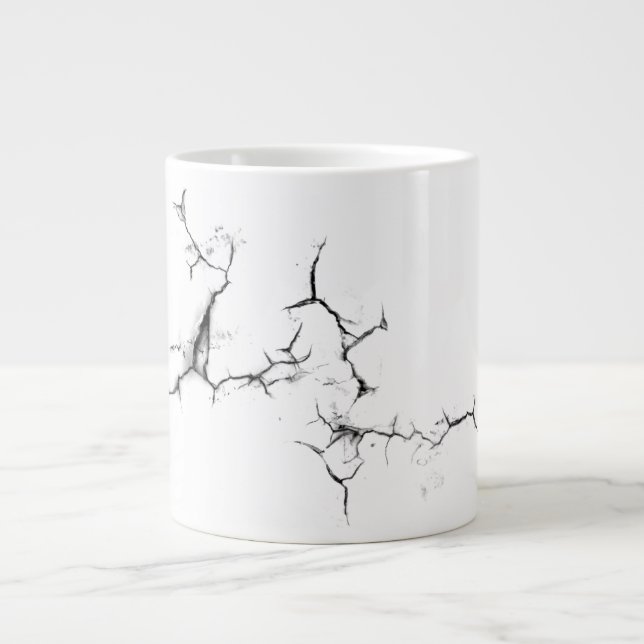 Rissige Tasse (Vorderseite)