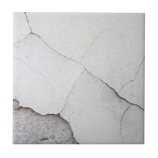 Rissige Wand Fliese (Vorderseite)