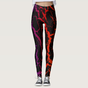 Rissige Weltraumlava - Hitze PBROY Leggings