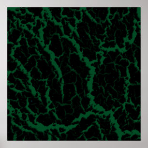 Rissige Weltraumlava - Wald Poster