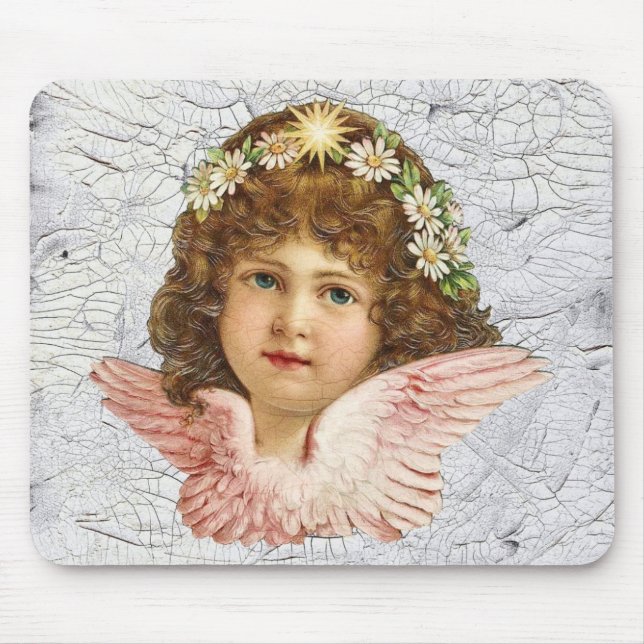 Rissiger Engel Mousepad (Vorne)
