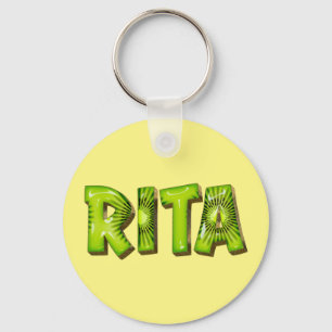Rita Name Kiwi Design Schlüsselanhänger