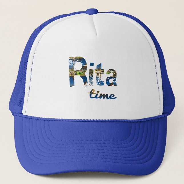 Rita Time Truckerkappe (Vorderseite)