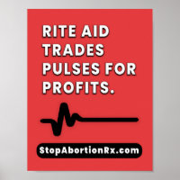 "Rite Aid" Poster 8.5x11" StoppAbortionRx