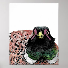 Ritratto di Fagiano Poster