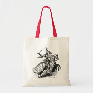 Ritter auf der Horseback Bag Tragetasche