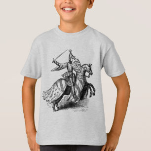 Ritter auf Horseback Kid's Shirt