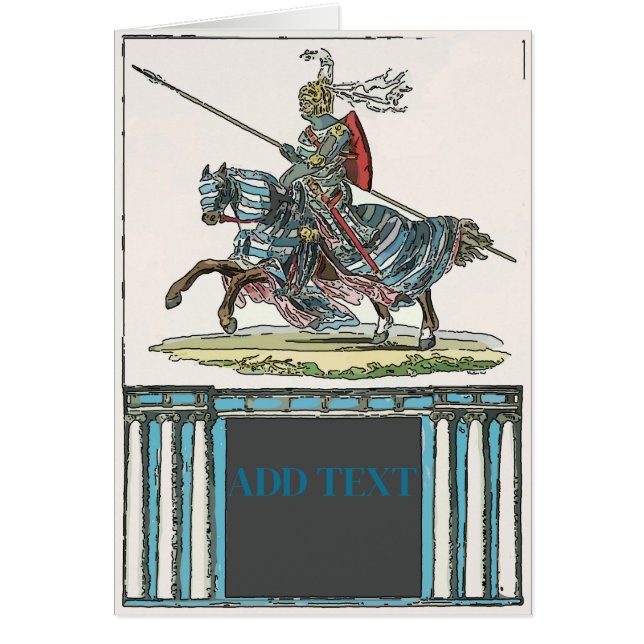 Ritter auf Pferd (Vorne)