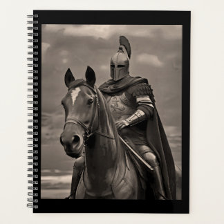 Ritter auf Pferd Planer