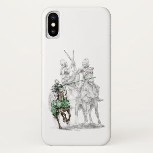 Ritter aus der mittelalterlichen Renaissance iPhone X Hülle