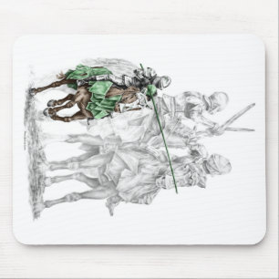Ritter aus der mittelalterlichen Renaissance Mousepad