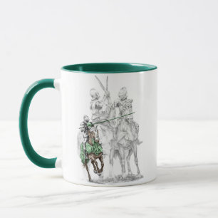 Ritter aus der mittelalterlichen Renaissance Tasse