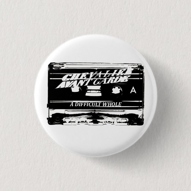 Ritter-Avantgarde - "ein schwieriges ganzes" Button (Vorderseite)