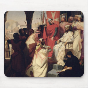 Ritter des Auftrages von Johannes von Jerusalem Mousepad