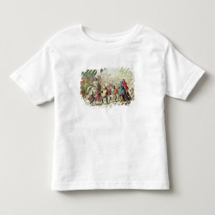 Ritter, die zu Fuß in einem Turnier, Platte 1 Kleinkind T-shirt