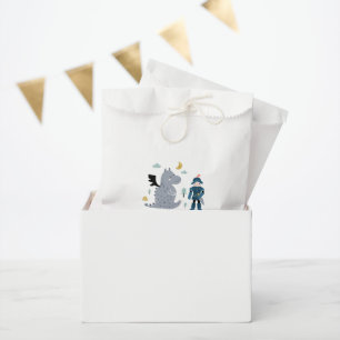 Ritter & Drachen Geburtstags-Geschenktüten Geschenktütchen