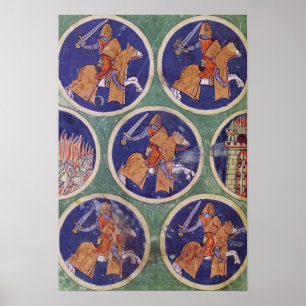Ritter Frau-3516 fol.217v fünf Poster