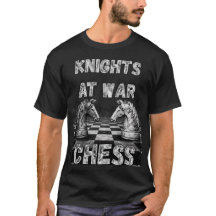 Ritter im Krieg! Schwarzes T-Shirt