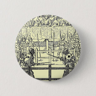 Ritter im Mittelalter Button