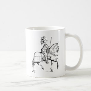 Ritter in der Rüstung Kaffeetasse