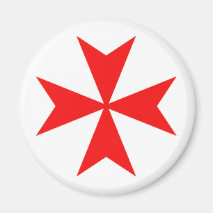 Ritter-Kreuz-Religionssymbol Maltas templar Magnet