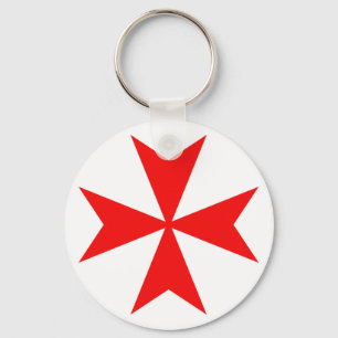 Ritter-Kreuz-Religionssymbol Maltas templar Schlüsselanhänger