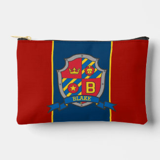 Ritter Schild Blake Namensbedeutung rot blau Zubehörtasche