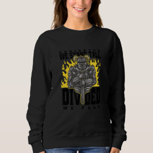 Ritter Tempelritter Mittelalter Kreuzfahrer Renais Sweatshirt