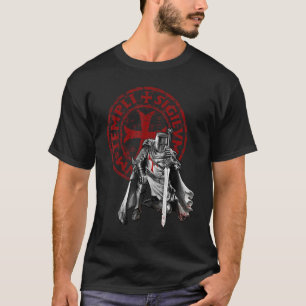 Ritter Templar Christliche Soldaten 1 T-Shirt