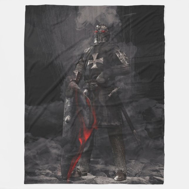 RITTER TEMPLAR FLEECEDECKE (Vorderseite)