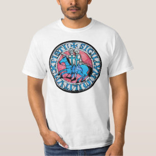 Ritter Templar Siegel T-Shirt