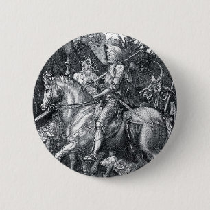 Ritter, Tod und der Teufel - Albrecht Dürer Button