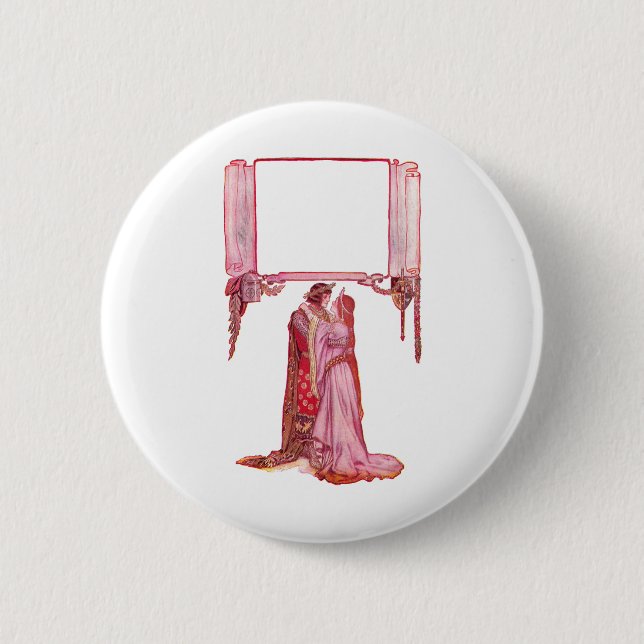 Ritter-umfassendame Love Button (Vorderseite)