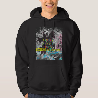 Ritter und Pferd Mächtige Kunst Herren Hoodie