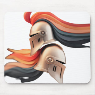 Ritterhelme Mousepad