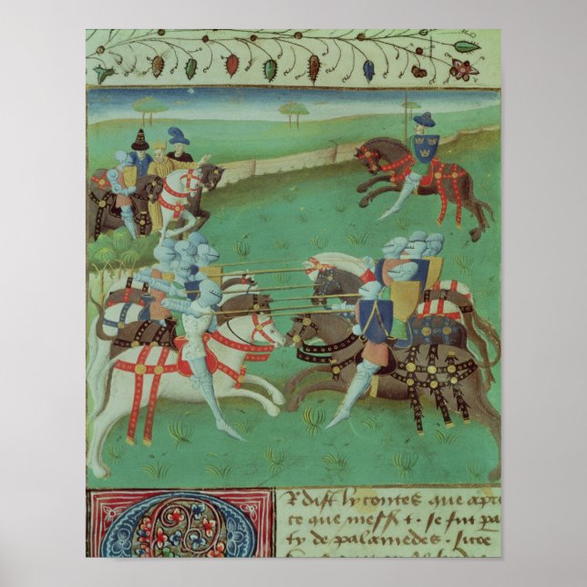 Ritterlehre Poster (Vorne)
