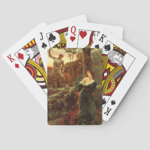 Ritterlichkeit (von Frank Dicksee) Spielkarten