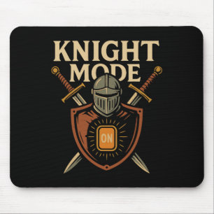 Rittermodus Ein Lustiges Mittelalterliches Schwert Mousepad