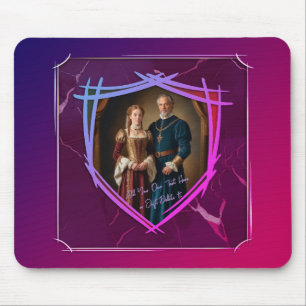 Rittermütze - mittelalterliches Geschenk Mousepad