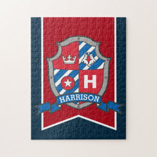 Ritterprinz Wappen personalisierter Adler