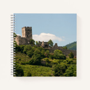Ritterschloss in Wachau Österreich Notizbuch