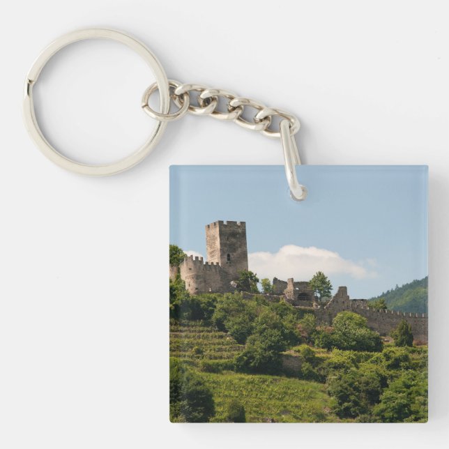 Ritterschloss in Wachau Österreich Schlüsselanhänger (Vorderseite)