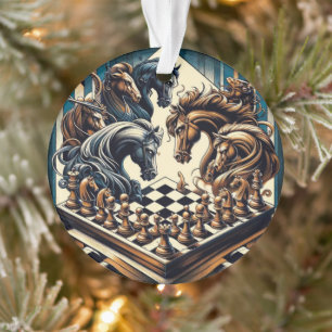 Ritterspiel - Schach trifft Fantasie Ornament