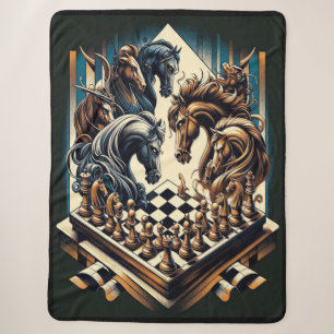 Ritterspiel - Schach trifft Fantasie Sherpadecke