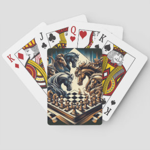 Ritterspiel - Schach trifft Fantasie Spielkarten