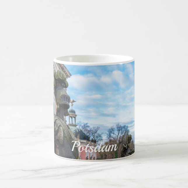 Ritterstatuen in Potsdam Kaffeetasse (Mittel)