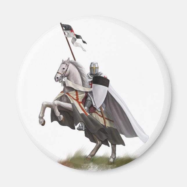 Rittertempel Magnet (Vorne)