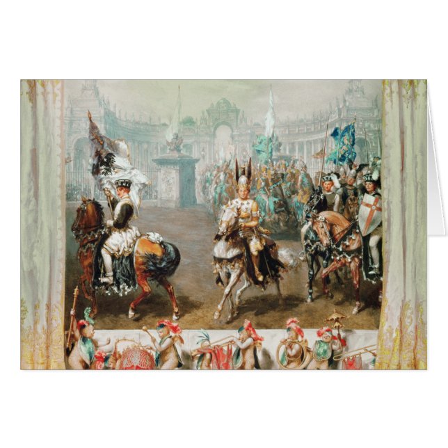 Ritterturnier (Vorderseite (Horizontal))