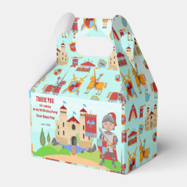 Ritterturnier im Mittelalter Geburtstagsparty Geschenkschachtel